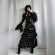 Surface Spell Gothic Dark Countess Bustle Skirt(Full Payment Without Shipping)